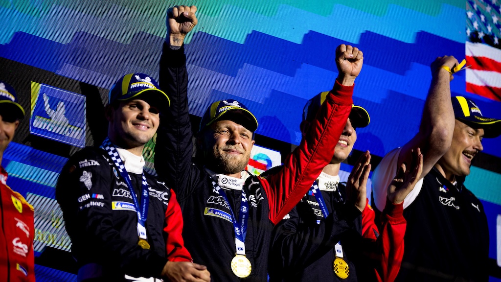 Dansk triumf i Brasilien: Kevin Magnussen sikrede første VM-sejr.
(Foto: BMW M Motorsport)